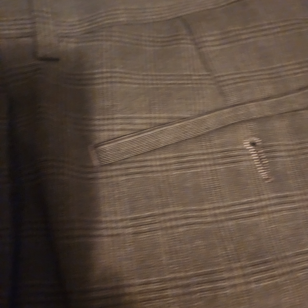 Ralph Lauren Brown Plaid Dress Pants